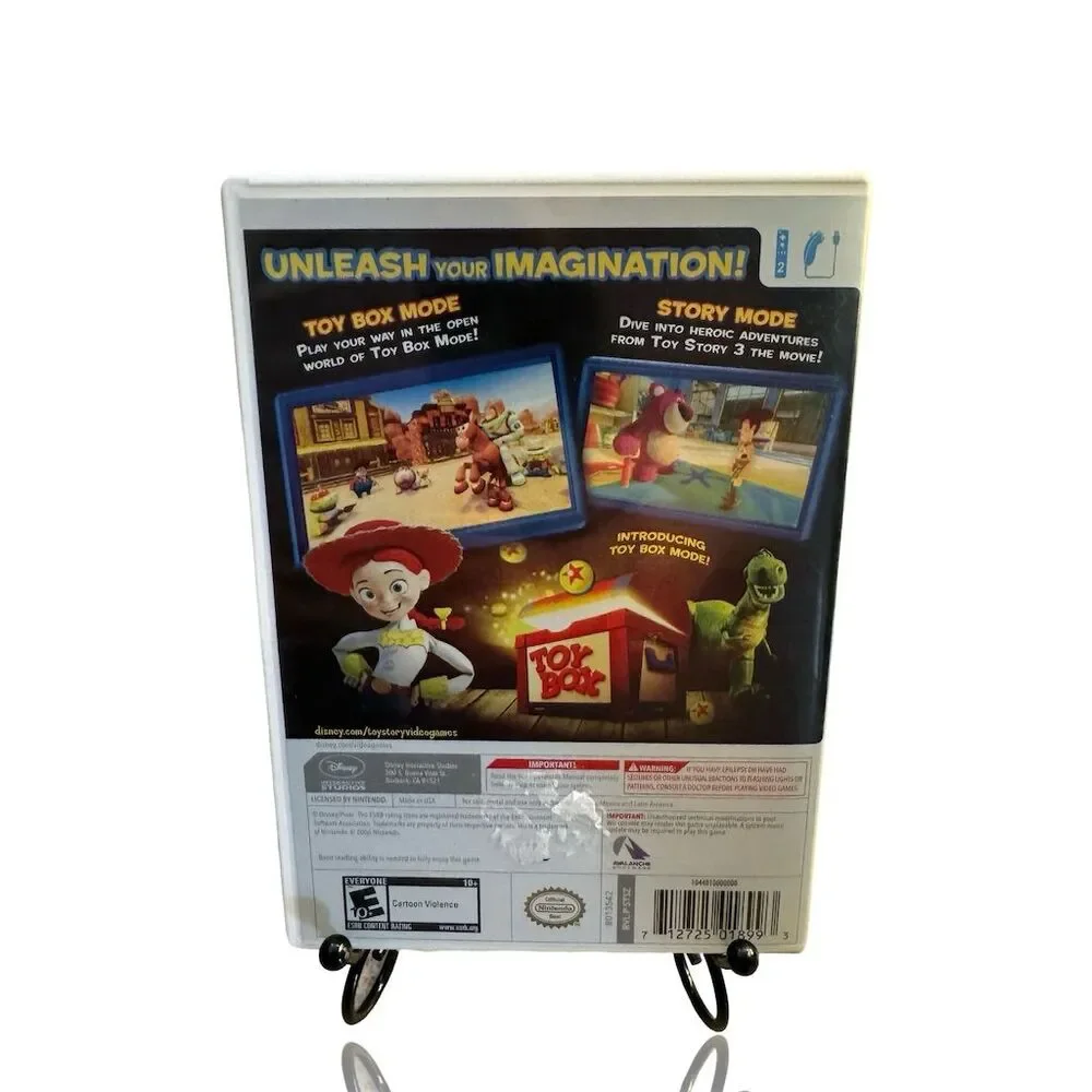 Toy Story 3 Nintendo Wii Game Complete with Manual Disney Pixar